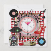 Party eines Royally Rockin - SRF Einladung (Vorderseite)