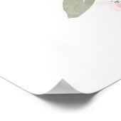 Party-Eingang Blumenhaus Empfang Poster (Ecke)