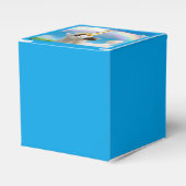 Party Einhorn und Regenbogen Geschenkschachtel (Vorderseite)