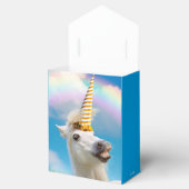 Party Einhorn und Regenbogen Geschenkschachtel (Geöffnet)