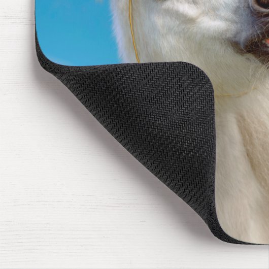 Party Einhorn und Regenbogen Mousepad (Ecke)