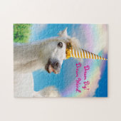 Party Einhorn und Regenbogen Puzzle (Horizontal)