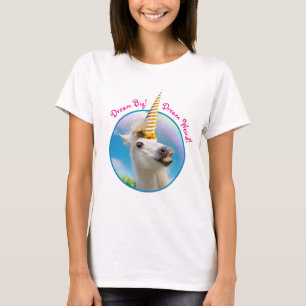 Party Einhorn und Regenbogen T-Shirt