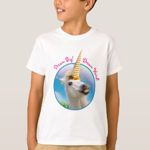 Party Einhorn und Regenbogen T-Shirt