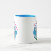 Party Einhorn und Regenbogen Tasse (Zentrum)