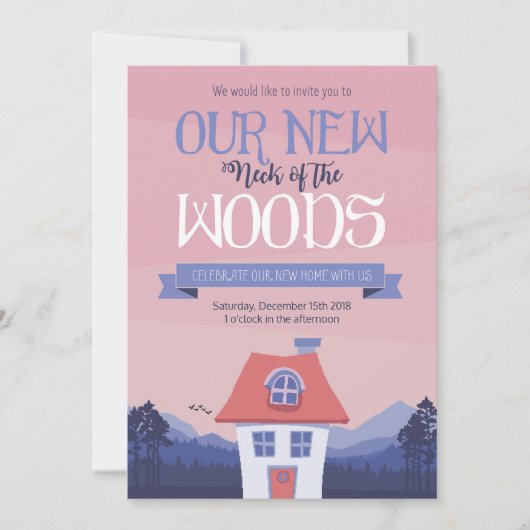 Party einladen einladung (Vorderseite)