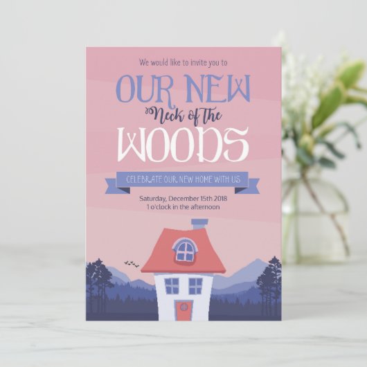 Party einladen einladung (Stehend Vorderseite)