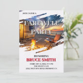 Party Einladung (Stehend Vorderseite)