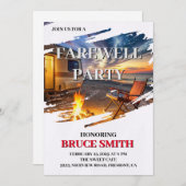 Party Einladung (Vorne/Hinten)