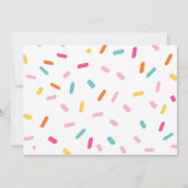 Party Einladung (Rückseite)