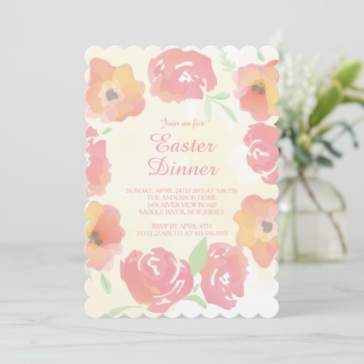 Party Einladung (Stehend Vorderseite)