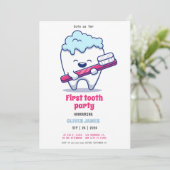 Party Einladung (Stehend Vorderseite)