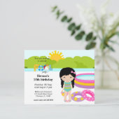 Party Einladung (Stehend Vorderseite)