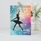 Party Einladung (Stehend Vorderseite)