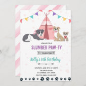 Party Einladung (Vorne/Hinten)