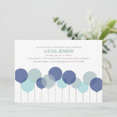 Party Einladung (Stehend Vorderseite)