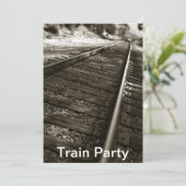 Party Einladung (Stehend Vorderseite)