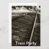 Party Einladung (Vorne/Hinten)