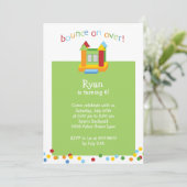 Party Einladung (Stehend Vorderseite)