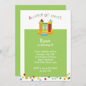 Party Einladung (Vorne/Hinten)