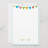 Party Einladung (Rückseite)