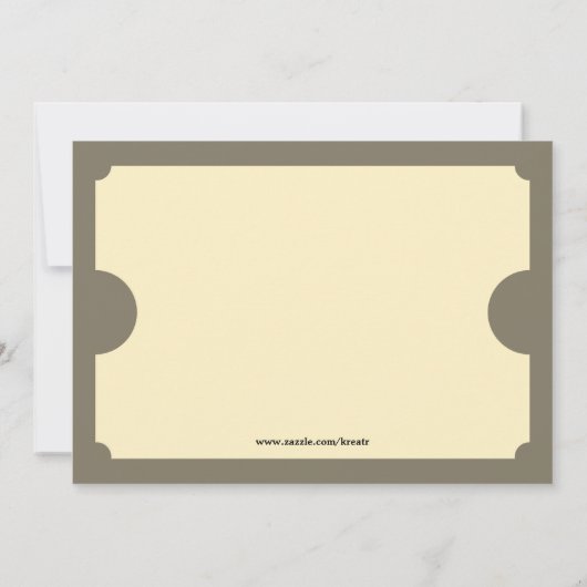 Party Einladung (Rückseite)