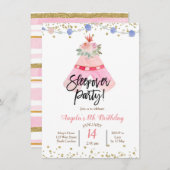 Party Einladung (Vorne/Hinten)