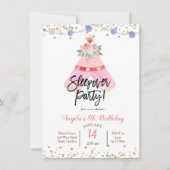 Party Einladung (Vorderseite)