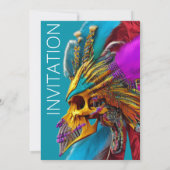 Party Einladung (Rückseite)