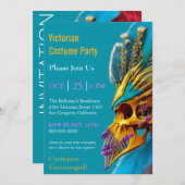 Party Einladung (Vorne/Hinten)