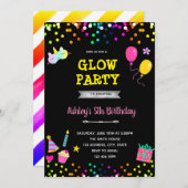 Party Einladung (Vorne/Hinten)