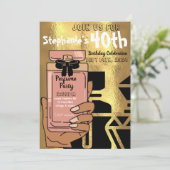 Party Einladung (Stehend Vorderseite)