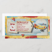 Party Einladung (Vorne/Hinten)