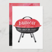 Party Einladung (Vorne/Hinten)