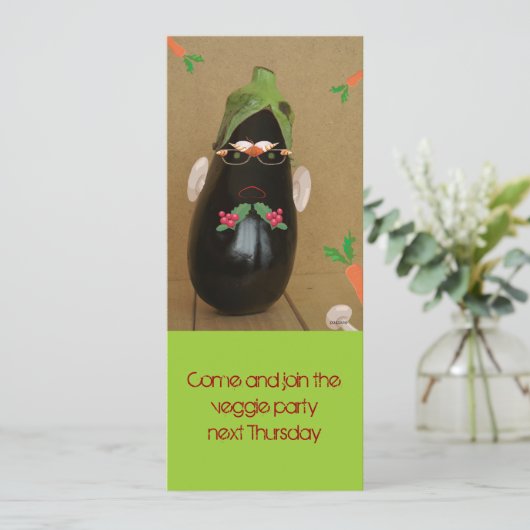 Party Einladung (Stehend Vorderseite)