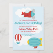 Party Einladung (Vorderseite)