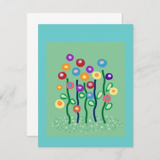 Party Einladung (Vorne/Hinten)