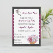 Party Einladung (Stehend Vorderseite)