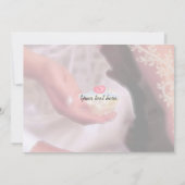 Party Einladung (Rückseite)