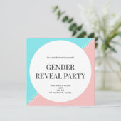 Party Einladung (Stehend Vorderseite)