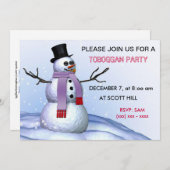 Party Einladung (Vorne/Hinten)