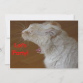 Party Einladung (Vorderseite)