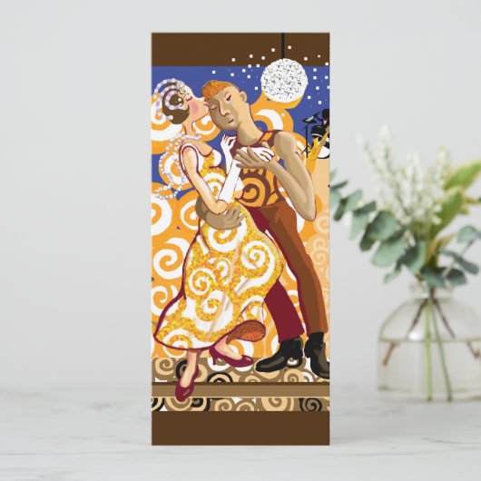 Party Einladung (Stehend Vorderseite)