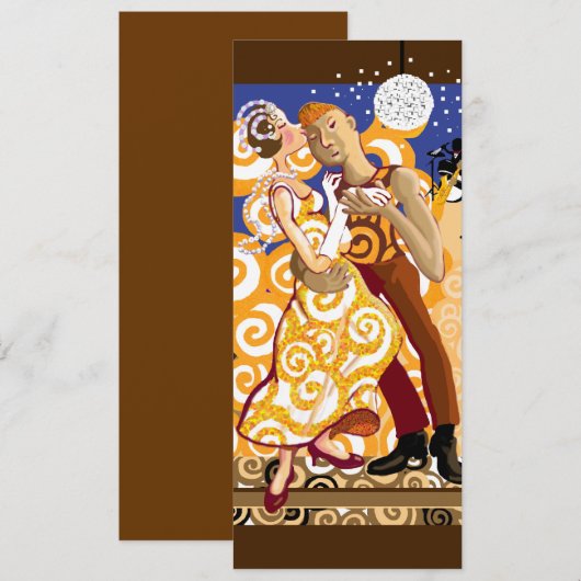 Party Einladung (Vorne/Hinten)