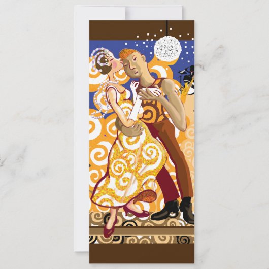 Party Einladung (Vorderseite)