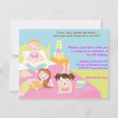 Party Einladung (Vorderseite)