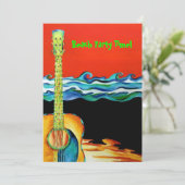 Party Einladung (Stehend Vorderseite)