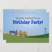 Party Einladung (Vorne/Hinten)