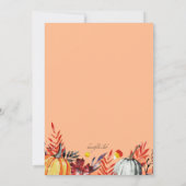 Party Einladung (Rückseite)