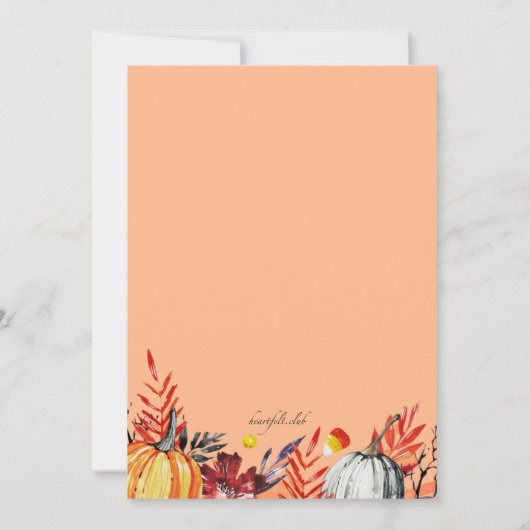 Party Einladung (Rückseite)